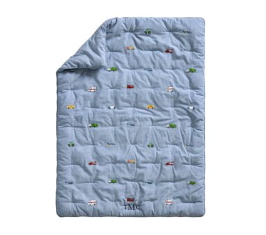 Trace Transportation Baby Quilt , Multi