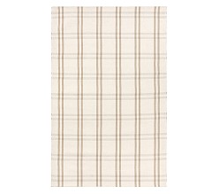 Plaid Woven Rug