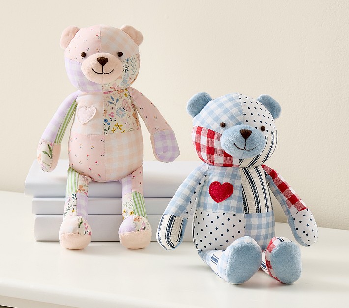 Patchwork Bear Plush