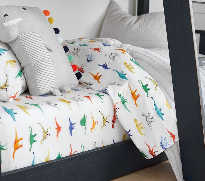 Pottery barn dinosaur sheets sales
