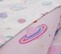 Galaxy Heart Glow-in-the-Dark Duvet Cover &amp; Shams