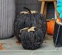 Black Vine Light-Up Pumpkins, Set of 2