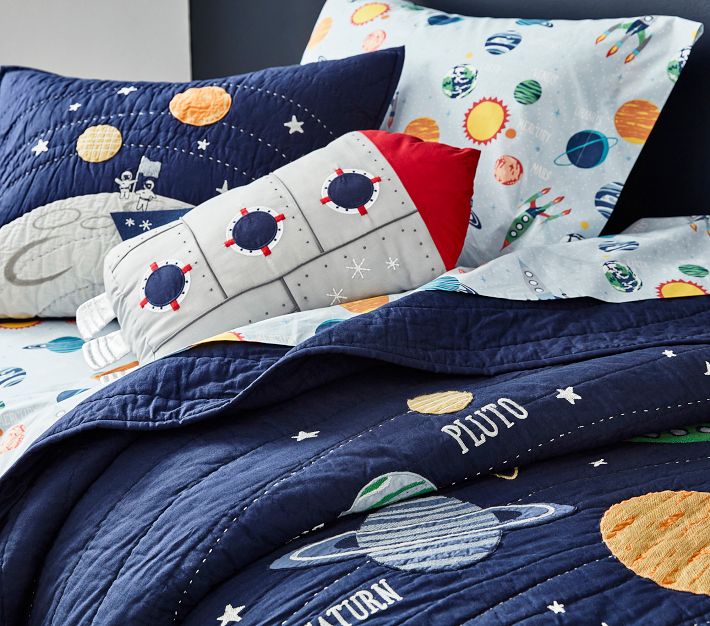 Solar System Glow in the Dark Bedding Set
