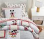 Disney Mickey Mouse Holiday Quilt &amp; Shams