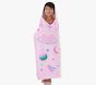 Galactic Heart Kid Beach Hooded Towel