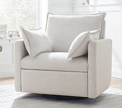 Paxton Pillow Swivel Glider Recliner