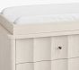 Scalloped 6-Drawer Dresser &amp; Topper Set ( 56w x 19d&quot;)