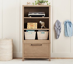 Charlie Bookcase With Drawer Base Wall Storage System