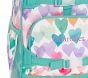 Mackenzie Aqua Rainbow Hearts Backpacks