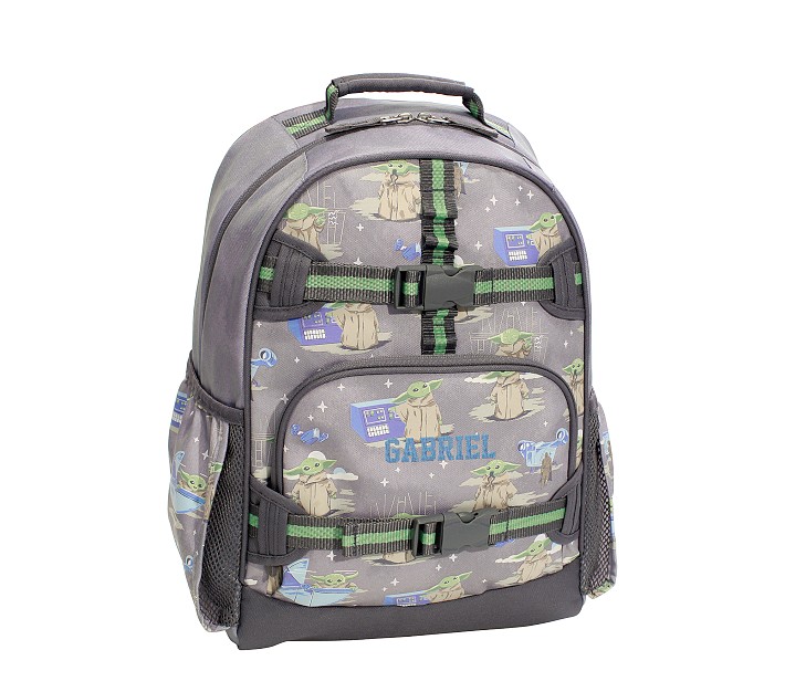 Glow in the Dark Star Wars Grogu Grey Mackenzie Small RPET Backpack