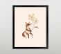 Minted&#174; Animals with Flowers Wall Art by Vivian Yiwing