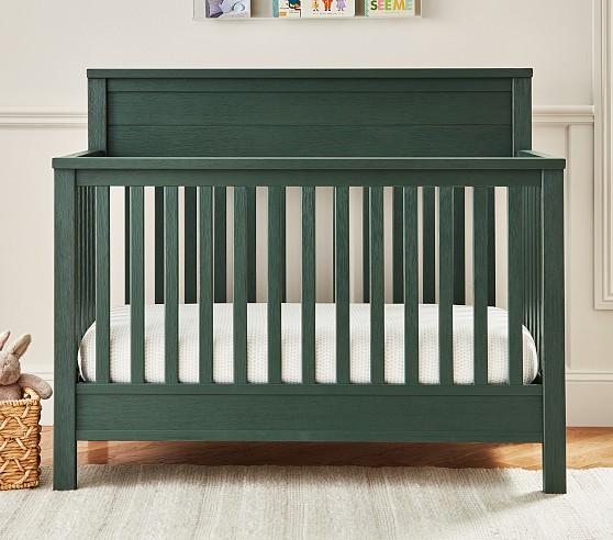 Charlie 4 in 1 Convertible Crib Weathered Hunter Green In Home Delivery