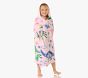 Floral Dino Kid Beach Hooded Towel