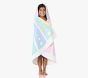 Rainbow Shell Kid Beach Hooded Towel