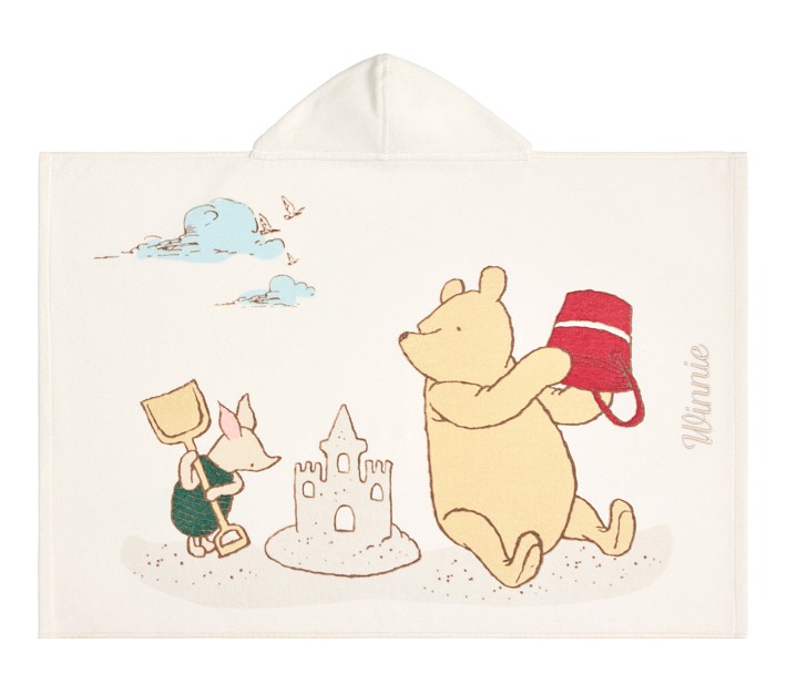 Disney's Winnie the Pooh Baby Beach Hooded Towel