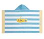 Rugby Stripe Submarine Beach Hooded Towel