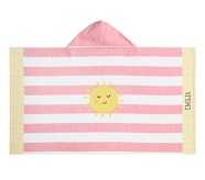 Rugby Stripe Sun Beach Hooded Towel
