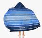 Tie-Dye Stripe Kid Beach Hooded Towel