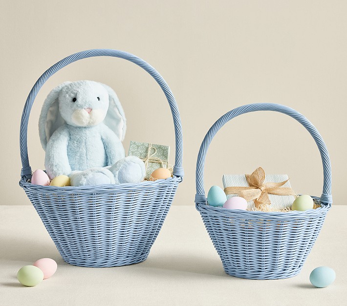 Chambray Blue Sabrina Easter Basket