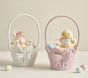 Rattan Scallop Easter Basket