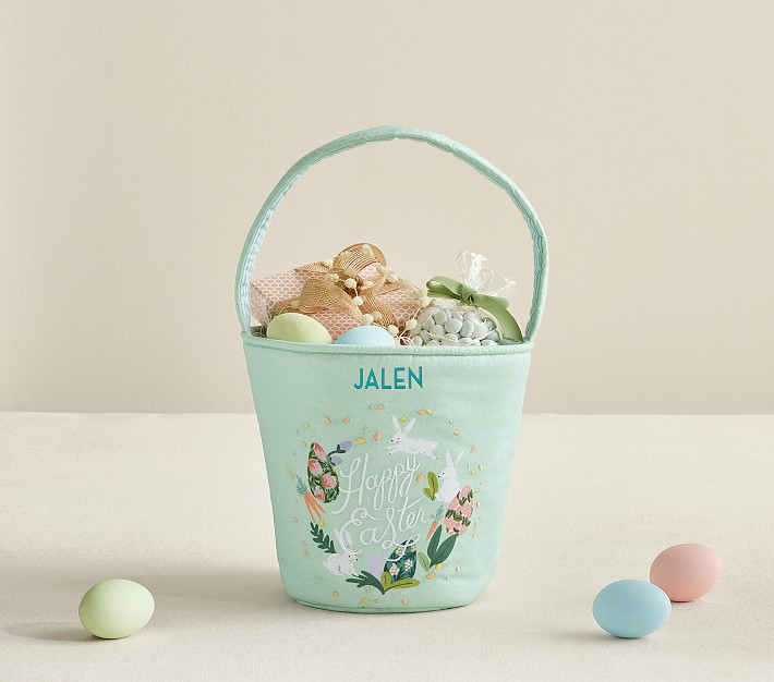 Rifle Paper Co. Floral Bunnies Bucket