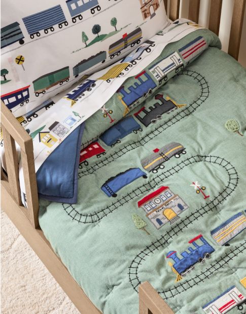 All Boy Toddler Bedding