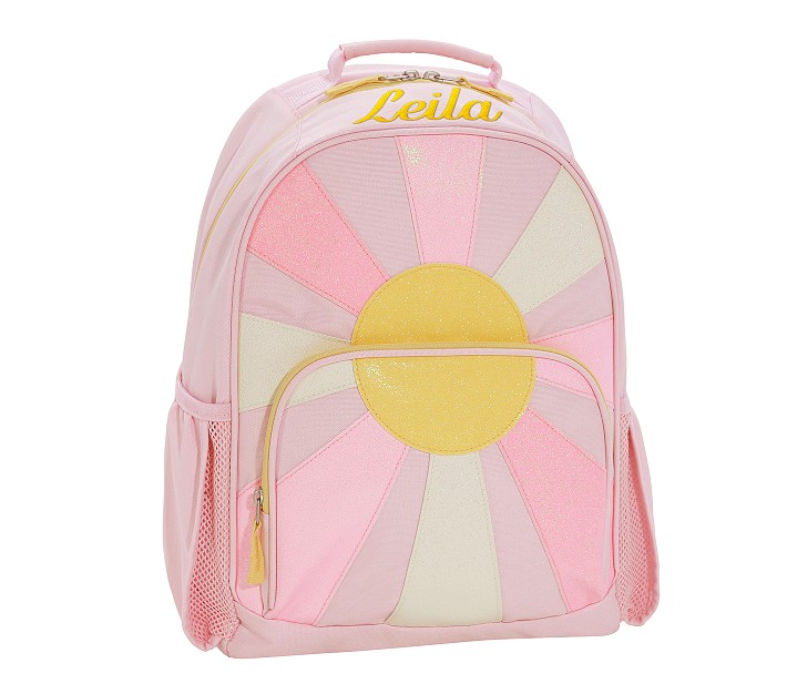 Mackenzie Glitter Sunburst Glow-in-the-Dark Backpacks