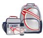 Mackenzie Silver Saturn Backpack &amp; Lunch Bundle, Set of 3