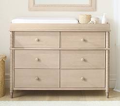 Elsie 6-Drawer Dresser & Topper Set (49w x 20d")