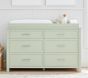 Camden 6-Drawer Dresser &amp; Topper Set (56w x 19d&quot;)