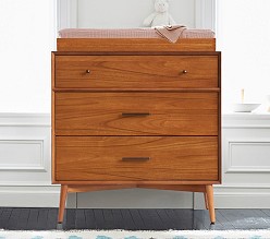 west elm x pbk Mid-Century 3-Drawer Changing Table (36w x 18d")