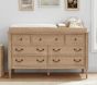 Blythe 7-Drawer Dresser &amp; Topper Set (56w x 19d&quot;)