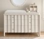 Scalloped 6-Drawer Dresser &amp; Topper Set ( 56w x 19d&quot;)