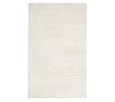 Faye Rug, 5x8', Ivory