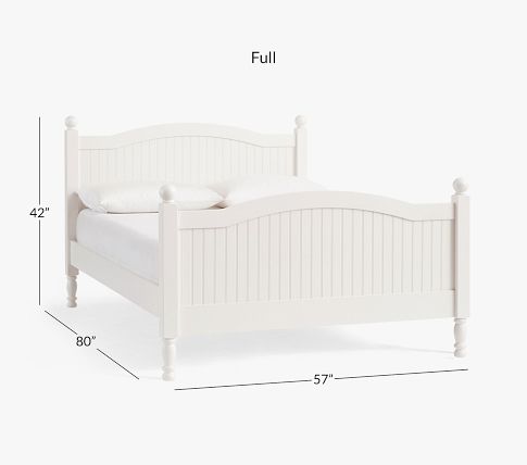 Catalina Bed Simply White Queen