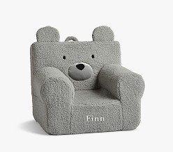 Kids Anywhere Chair®, Gray Sherpa Bear