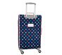 Mackenzie Navy Pink Multi Hearts Spinner Luggage