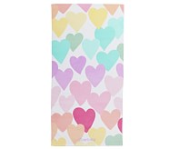 Rainbow Heart Kid Beach Towel