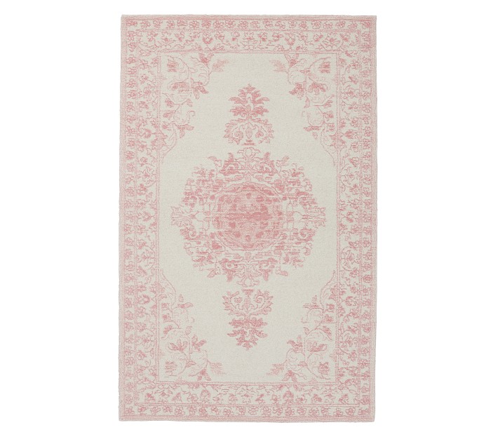 Monique Lhuillier Wool Viscose Persian Rug