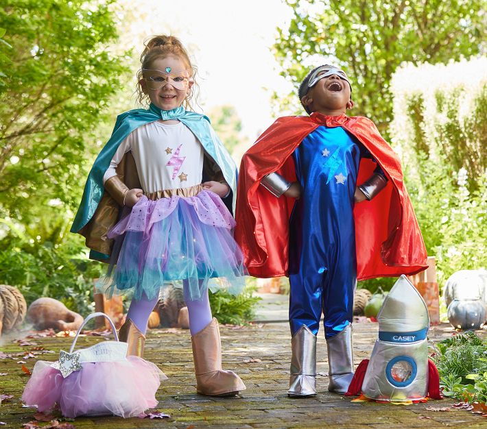 Pottery Barn Toddler Superhero offers Costume Size 12-24 month