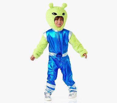 Green Alien Astronaut Light-Up Toddler Costume, 2T