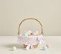 Striped Bows Easter Basket Liner