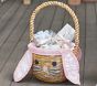 Seagrass Bunny Face Basket &amp; Liner