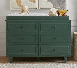 Dawson 6-Drawer Dresser & Topper Set (51w x 20d")