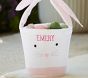 Tie-Ear Bunny Easter Buckets