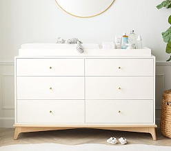 Sydney 6-Drawer Dresser & Topper Set (56w x 19d")