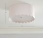 Scalloped Metal Flush Mount (12&quot;)