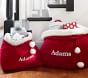 Red Fleece Santa Bags