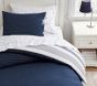 Reversible Matelasse Duvet Cover &amp; Shams