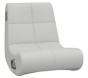 Mini Gaming Chair, Performance Heathered Basketweave Dove Grey